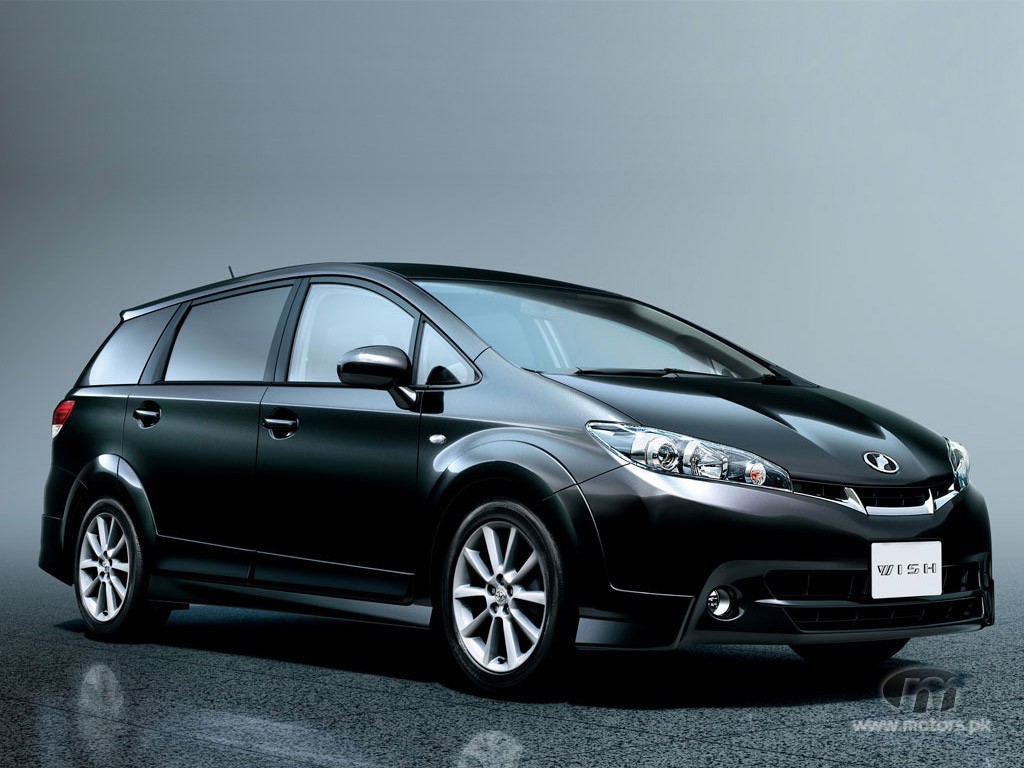 toyota wish 2012 black